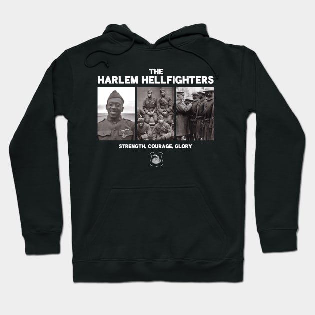 The Harlem Hellfighters - WW1 Infantry Regiment Hoodie by Distant War